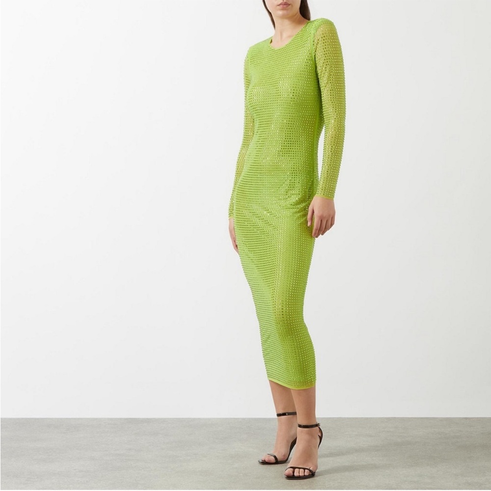 Self Portrait GG Crystal-Embellished Midi Dress NWT! - Picture 9 of 12